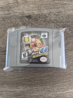 Bomberman 64 The Second Attack Game Cartridge US Version