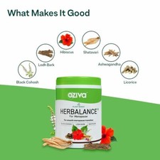OZiva Plant Based HerBalance Menopause Relief Drink For Better Hormonal