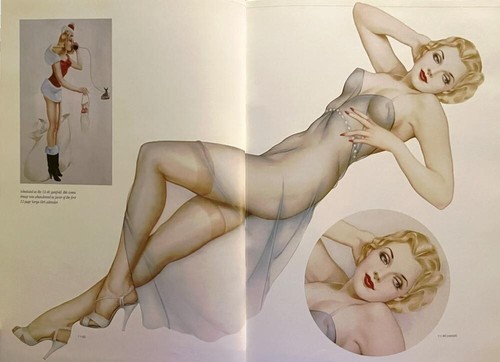 VARGA THE ESQUIRE YEARS Alfred van der Marck EDITION - LARGE HC Into by Vonnegut - Foto 10 di 23