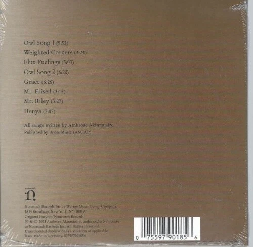 Ambrose Akinmusire - Owl Song - Digipack - CD - Neu / OVP - Bild 2 von 2