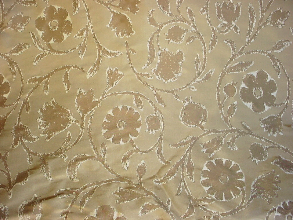 Tela de tapicería para cortinas damasco seda bronce origen Kravet Couture 6-1/2 años Foto 2 de 4