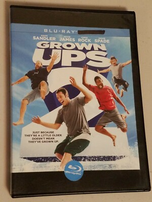 Grown Ups 2 (Blu-ray, 2013) Adam Sandler, Kevin James, Chris Rock, David Spade