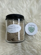 Handmade Lemongrass Green Tea Bath Soak  Bath Soap Unisex men  women FREE SHIP