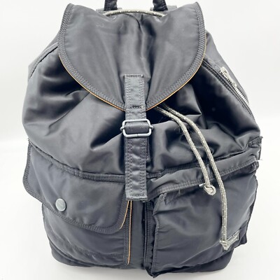PORTER　TANKER　BACKPACK（MEDIUM）＆　HAT Yoshida Porter Tanker Backpack bag Silver Hardware Black