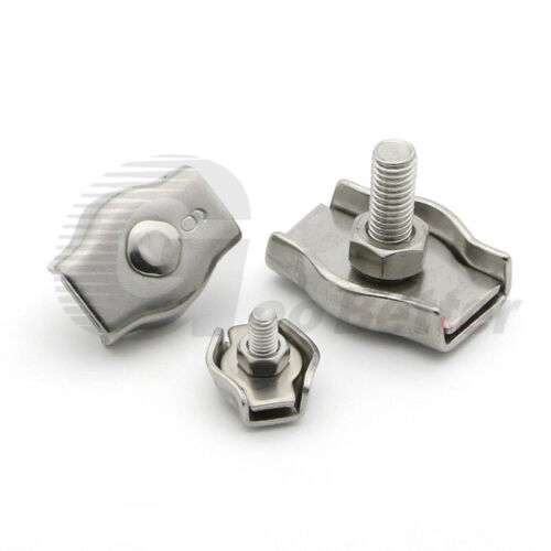 Drahtseilklemme Bügelklemme Simplexklemme Seilklemmen Edelstahl Klemmstopper - Bild 4 von 14
