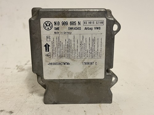 VW Golf 5 1K Plus 5M Steuergerät Airbag Airbagsteuergerät Skoda Seat 1K0909605N