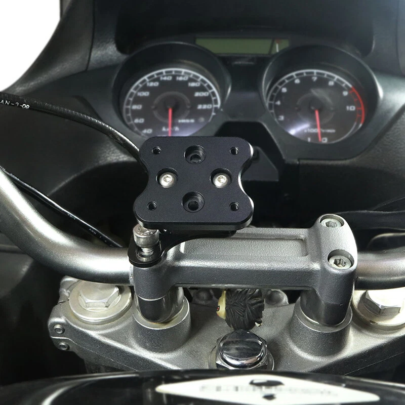 Navegador de aluminio montaje GPS apto para Yamaha SR400 2015-2019 WR125R/X 2009-2018 Foto 2 de 4