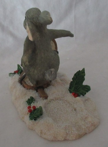 Charming Tails by Dean Griff BINKEY SHOW SHOEING Bunny winter snow - Picture 3 of 5
