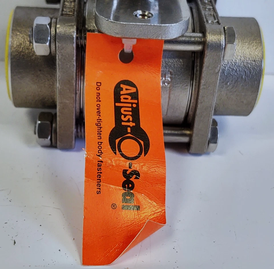 PBM SPHD5QG04 3/4" HL/GX/900 psig CWP 58129/001 Stainless Steel Ball Valve - Image 3 of 4