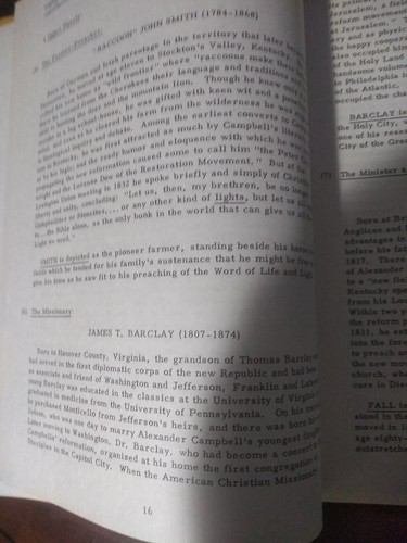 History Thomas W. Phillips Memorial Church Of Christ Book 1958 Nashville TN - Picture 12 of 12