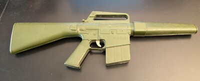 2 Vintage 1970s Toys! Empire Plastic M16 *Sound Works!* + Texas