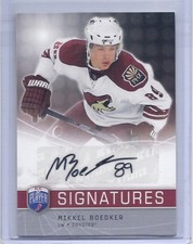 08-09 2008-09 BE A PLAYER SIGNATURES MIKKEL BOEDKER AUTOGRAPH PHOENIX COYOTES
