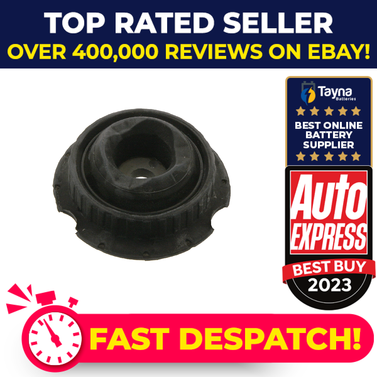 Top Strut Mounting fits PORSCHE CAYENNE 92A, 9PA 4.8 2007 on 95534301800 Febi