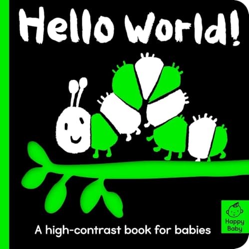 Hello World!: A high-contrast book for babies (Happy Baby) - Image 3