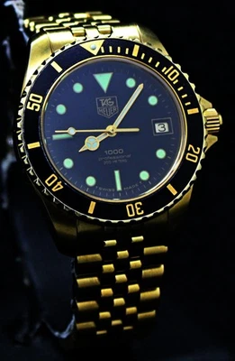Vintage Tag Heuer 1000 Professional Ref.984.013B *Wolf of the Wall Street* Watch - Image 1 of 4