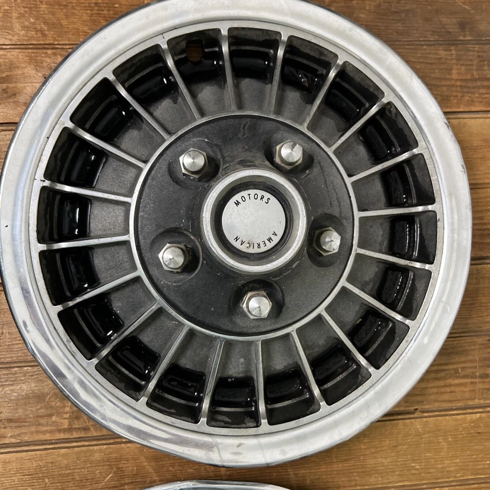 1968 1969 1970 1971 AMC Javelin AMX Ambassador Turbina Tapacubos 4 Foto 3 de 4