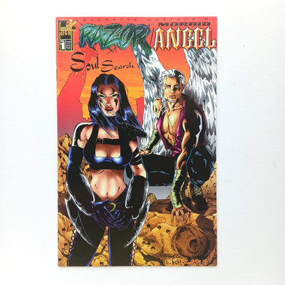 Razor Morbid Angel Soul Search #1 (1996) London Night Comics Z 1+ VF+