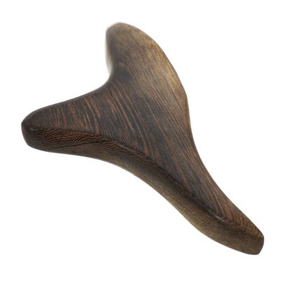 Dreizack Massagegerät Verawood Holz Triggerpunkt Akupunktur SPA Hautpflege 75g