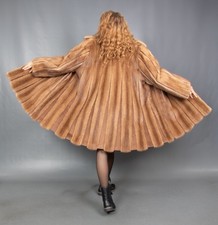 19097D SUPERIOR REAL SAGA MINK COAT LUXURY FU...