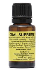 Supreme Nutrition Oral Supreme Essential Oil Combination 037 Fl Oz Pure Oil