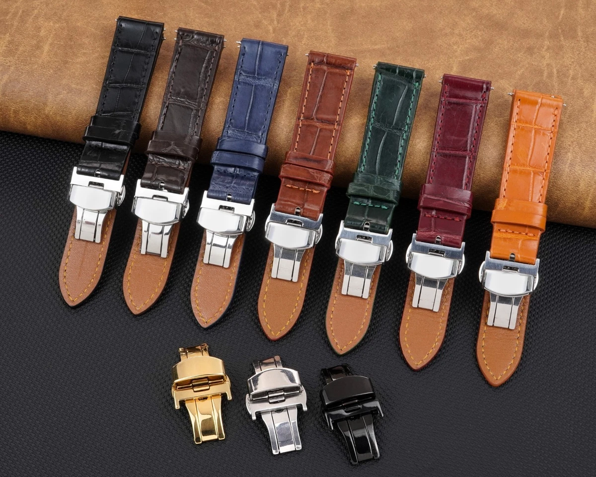 Crocodile Watch Strap for sale | eBay