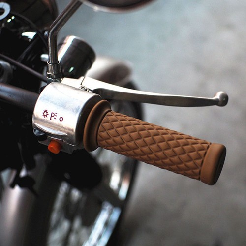 Motorcycle Handle Handlebar Rubbers Motorbike 7/8 inch 22mm Grips Case Bar _ - Picture 5 of 12