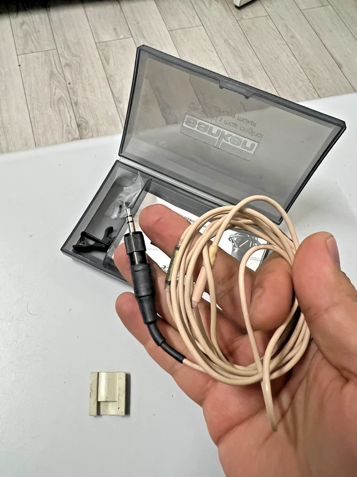 Sanken cos-11d white microphone lavaliere for pro users 3.5mm Locking Sennheiser - Image 4 of 4