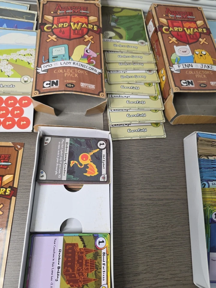 Adventure Time Card Wars: Finn Jake BMO Princess Bubblegum Cartoon Network Lot - Image 4 of 4