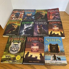 Warriors & Seekers Book Lot Of 11 By Erin Hunter