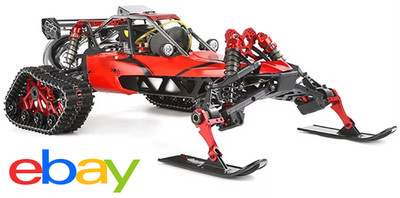 Rovan 450AS 45CC Snowmobile 2WD Gasoline RC