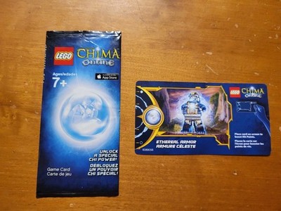 Lego Chima Online Game Card Unlock a Special Chi Power ETHEREAL ARMOR READ