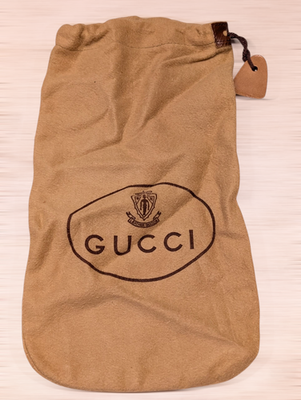 GUCCI (Brown) Drawstring DUST COVER BAG 13