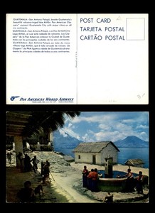 Mayfairstamps Guatemala Pan American World Airways San Antonio Palopo scene Post