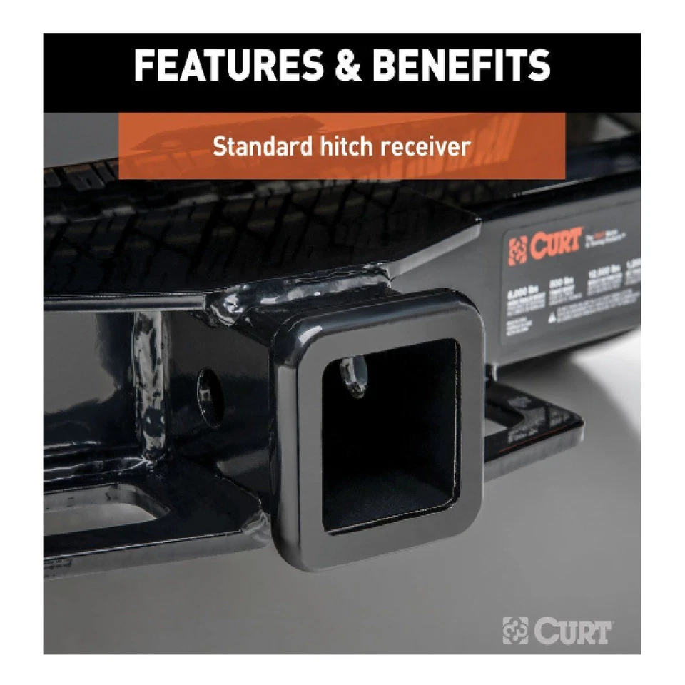 CURT CLASS 3 TRAILER HITCH 13551 FOR 2009-2012 FORD FLEX Foto 3 de 4