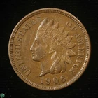 1906 Indian Head Small Cent - Extra Fine Details