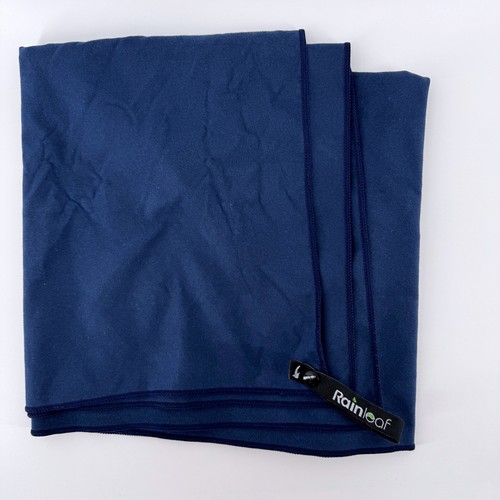 Rainleaf Microfiber Travel Towel Navy Blue Large 24x48 Fast Drying Gym Camping