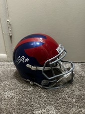 Jeremy Shockey Signed Alternative Replica Helmet full size