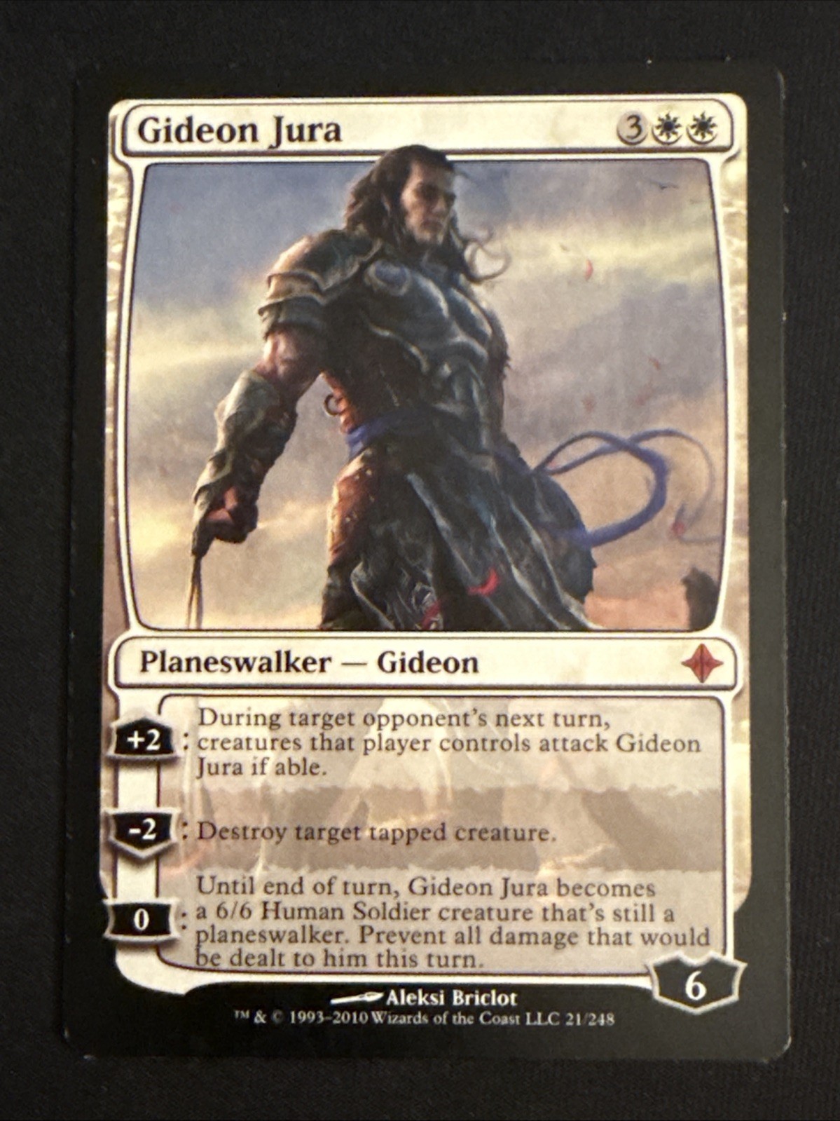 1x Gideon Jura (21) Rise of the Eldrazi LP MTG Magic the Gatheering x1 MKE