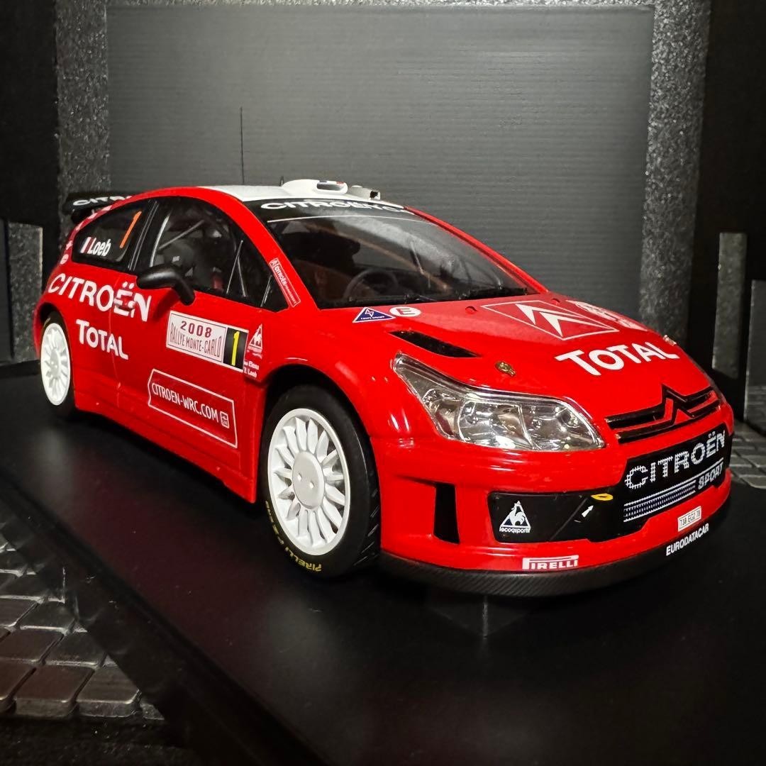 絶版未展示品 オートアート 1/18 シトロエン C4 WRC AutoArt 1/18 Autoart 1/18 Citroën C4 WRC AUTOART, Japanese. | eBay