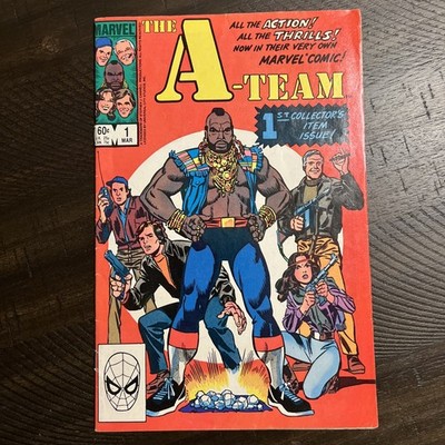 A-Team #1 Marvel Comic 1984 Mr T First Collector s Item Issue Vintage TV Series
