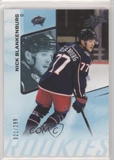 2022-23 SPx Rookies 21/299 Nick Blankenburg #166 19b2