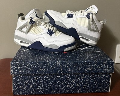 Air Jordan 4 Retro  Midnight Navy  Size-8 Men s