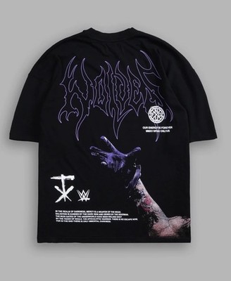 Darc Sport X WWE Undertaker Risen Premium Oversized Tee Size Large