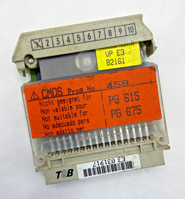 Siemens Simatic S5 6ES5376-1AA21 32KB CMOS EPROM Memory Submodule  