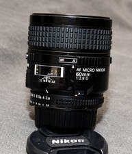 Nikon Micro Nikkor 60mm f/2.8D AF Lens EXCELLENT Fast AF, Sharp
