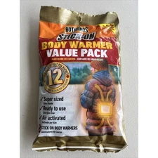 HotHands Adhesive Body Warmer Value Pack Long Lasting 8 Warmers