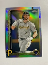 Spencer Horwitz  #243 Pirates - Refractor - 2025 Topps Chrome Baseball  MLB