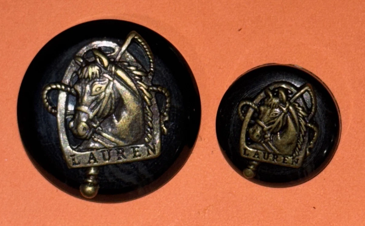 Ralph Lauren Replacement Buttons In Collectible Metal Sewing