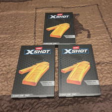 BRAND NEW-Zuru X-Shot Pro Series Magazine Set - 1 Full 1 Half Clip-Lot Of 3