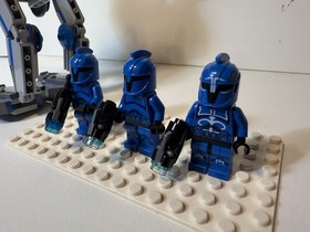LEGO Star Wars Senate Commando Clone Trooper Minifigures and walker 